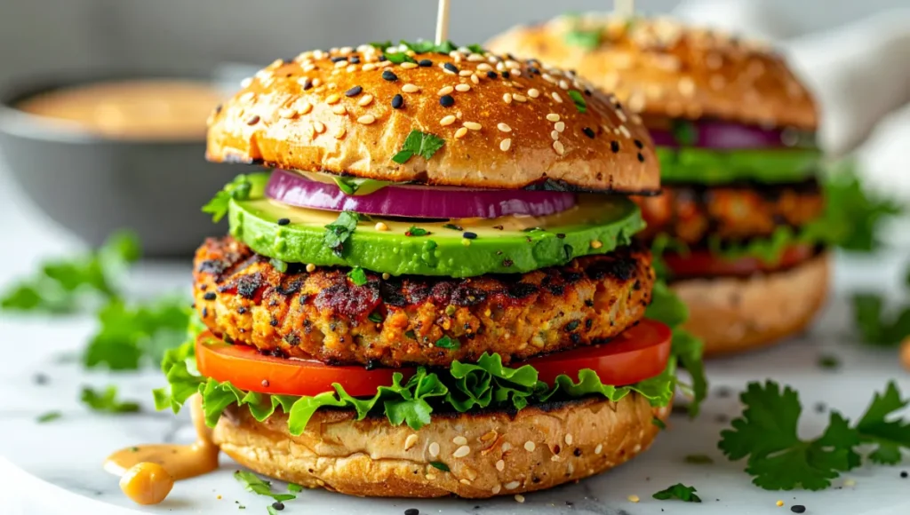 Grill 10 divine chickpea burgers and savor their protein-packed perfection. Healthy, delicious, and easy to prepare—try them today!