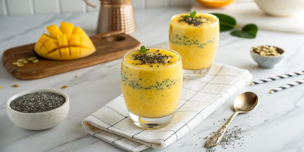 Discover 3 genius hacks for a blissful mango smoothie recipe that's creamy, refreshing, and irresistibly delicious in every sip!
