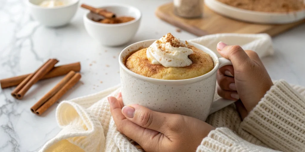 Crave something sweet? Whip up this heavenly vanilla mug cake in just 5 minutes! Simple, fast, and delicious for your quick dessert fix.