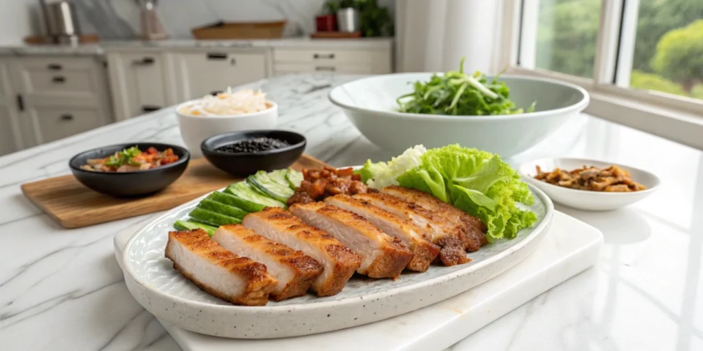 Learn 5 stupid-simple steps to cook perfect Samgyeopsal, the Korean BBQ dish that’s a must-try for food lovers. Juicy, smoky, and easy to make!