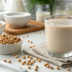 Boost your health with soy milk: a nutritious, plant-based drink rich in protein, vitamins, and minerals, perfect for a healthy lifestyle.