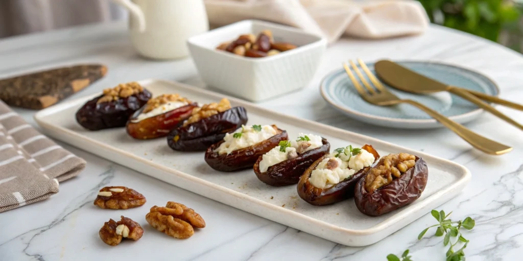 Satisfy your cravings with 5 mouthwatering stuffed dates—perfectly sweet, healthy, and easy to make for any occasion!