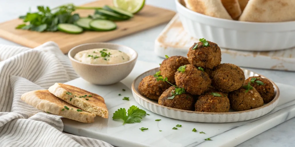 Crispy, healthy, and packed with flavor, this air fryer falafel belongs in your weekly meal rotation. Quick, easy, and perfect for any occasion!