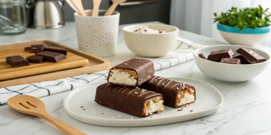 Smash your cravings with these 3-ingredient healthy Magnum bars—guilt-free, creamy, and ready in minutes!